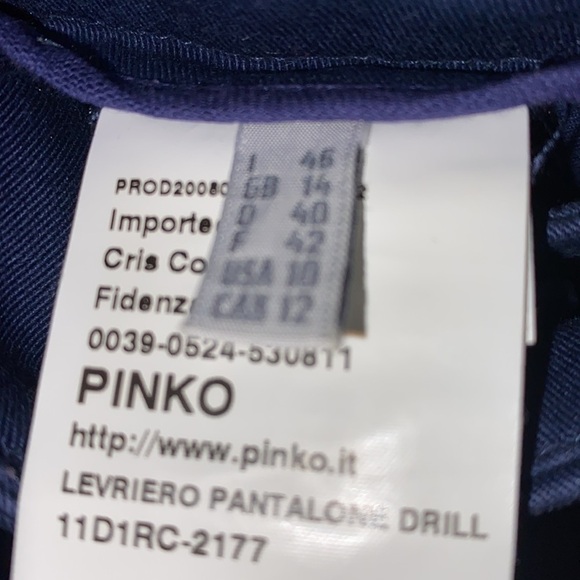 PINKO wide leg trouser Size 10 - Picture 9 of 15